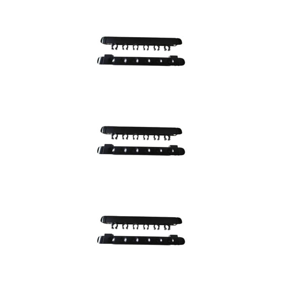 Soporte de Madera para Tacos de Billar Toystoory Montado en la Pared con 6 Clips