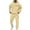 Beige, variant on Jogging Suits for Men 2 Piece Set Letter Graphic Comfortable Hoodie Sweatshirt and Joggers Sweatpants Sets Casual Streetwear Fall Fashion Pullover Suits Winter Clothes Outfits