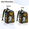 thumbnail image 4 of Dra_gon Ball Backpack Canvas Casual Lightweight Backpack Fashion Travel Backpack Laptop Backpack 17.7 Inch And15.7inch, 4 of 7