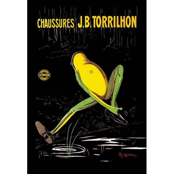 Chaussures J. B. Torrilhon Museum quality giclee print canvas wrap(20" x 30")
