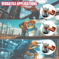 thumbnail image 4 of Heavy Duty Welding Ground Magnet with Copper Jaw - Adjustable 500A Clamp for Secure Workpiece Holding, Positioning, And Electrical Conductivity in Metal Fabrication Harlik, 4 of 7