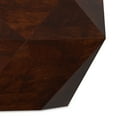 thumbnail image 6 of Simpli Home Zayn SOLID ACACIA WOOD 35 inch Wide Irregular Contemporary Coffee Table in Walnut Brown, Fully Assembled, 6 of 8