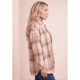 thumbnail image 3 of Roaman's Women's Plus Size Flannel Tunic, 3 of 6