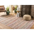 thumbnail image 3 of SAFAVIEH Cape Cod Jaylen Geometric Area Rug, Natural/Multi, 6' x 6' Square, 3 of 11