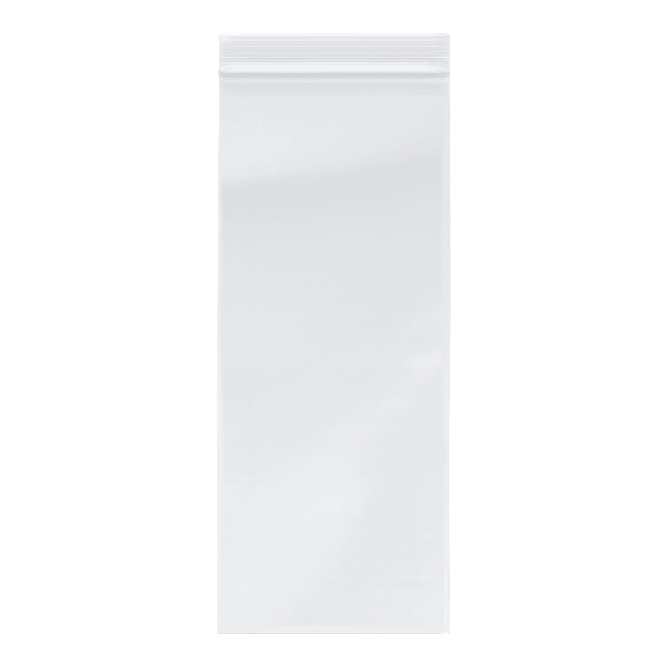Plymor Zipper Reclosable Plastic Bags, 2 Mil (Pack of 100)
