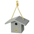 thumbnail image 3 of Birds Choice Modern Farmhouse Hanging Bird House for Wrens and Small Birds, Driftwood, 3 of 5