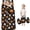 Halloween Ghost Leaf Black Pattern, variant on Halloween Ghost Haunted House Pattern Kids Nap Mat, Preschool Sleeping Pad with Handle & Fastening Straps, Portable with Handle Gifts for Daycare Preschool,59"x22"