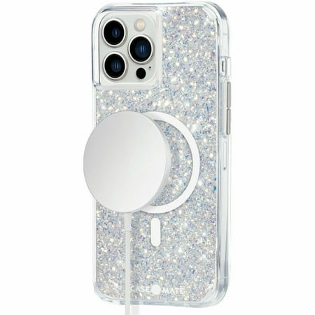 Case-Mate - Twinkle Hardshell Case w/ MagSafe w/ Antimicrobial for iPhone 13 Pro - Stardust