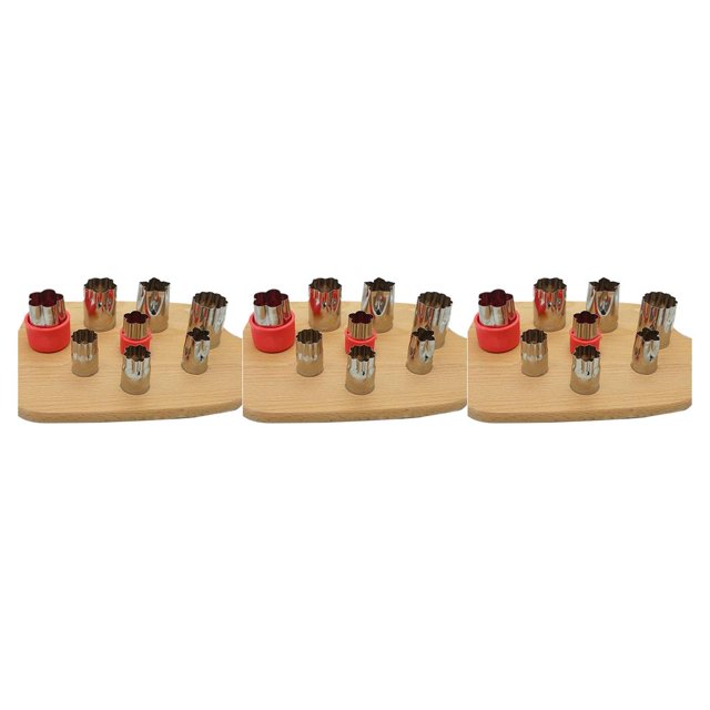 Matsuzay 8 Uds cortador de pasteles y galletas molde en forma de flor vegetal zanahoria corte de frutas molde pepino chico herramienta para hornear Type3 NO3 Matsuzay CBP028468