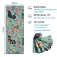 thumbnail image 2 of Dachshund and Flower Hot Yoga Mat Towel Non Slip for Hot Yoga - Quick-Drying Yoga Mat Cover with 4 Corner Pockets with Travel Bag - Hot Yoga Towel Non Slip Grip Moisture Wicking Sweat 70"x26", 2 of 6