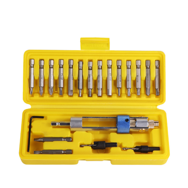 20PCS High Speed Steel Screwdriver Bit Flip Drive Drill Batch Set Quick