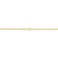 thumbnail image 6 of KoolJewelry 10k Solid Yellow Gold Figaro Link Chain Necklace (2.3 mm, 20 inch) | Unisex Necklace, 6 of 6