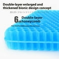 thumbnail image 3 of Honeycomb Gel Seat Cushion Summer Student Breathable Cool Chair Cushion Car Silicone Cooling Cushion Thickened Cooling, 3 of 9