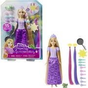 Disney Princess Fairy-Tale Hair Rapunzel Fashion Doll with 2 Color-Change Hair Extensions