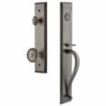 thumbnail image 2 of Grandeur Fifth Avenue S Grip Single Cylinder Handleset with Soleil Interior Knob, 2 of 5