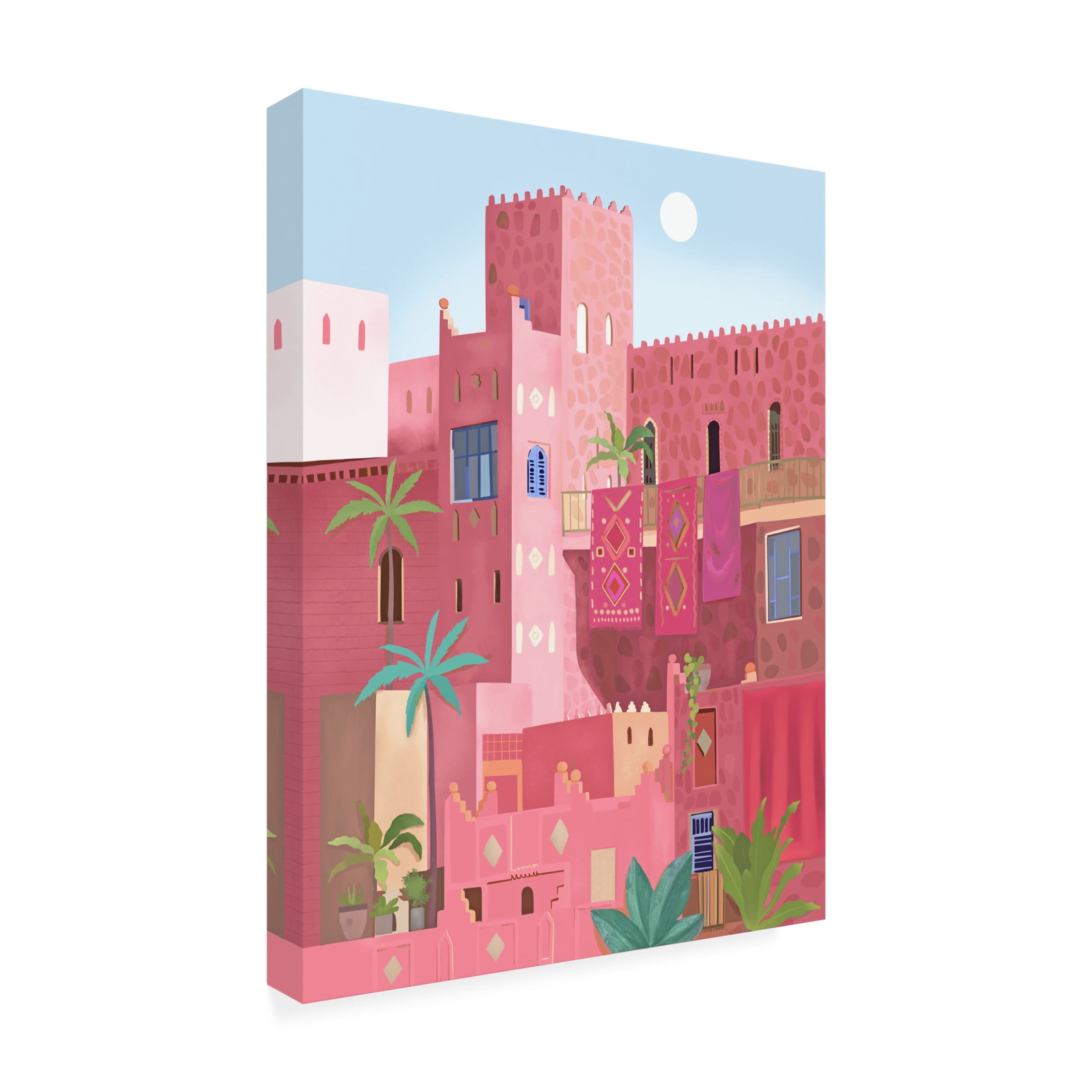 Trademark Fine Art Petra Lizde Kashbah Canvas Wall Art