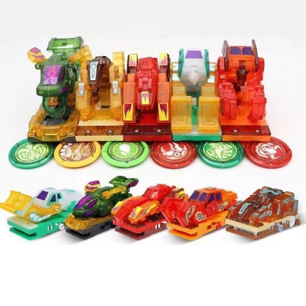 Screechers-figuras de acción de Transformers para niños, juguete de coche de deformación, salvaje, explosión, Mosca, bestia, ataque