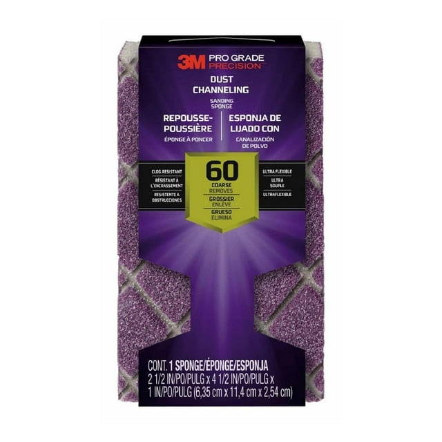 Esponja De Lijado 3M Pro Grade Precision Para Superficies Pi
