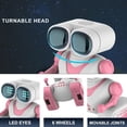 thumbnail image 4 of RC Robot Toys for Kids & Toddlers Ages 3-8,Interactive Learning Toys,Programmable Smart Robot with Walking Singing Dancing, 4 of 8