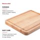 thumbnail image 3 of Tabla de cortar KitchenAid Classic Rubberwood 20x25 cm, 3 of 9