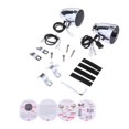 thumbnail image 1 of Metal impermeable Bluetooth motocicleta altavoces estéreo sistema de Audio USB Radio Plata Cola Altavoces estéreo de motocicleta, 1 of 8