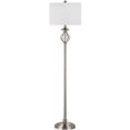 thumbnail image 3 of Safavieh Lighting Collection Sophia Nickel 59.75-inch Floor Lamp, 3 of 5