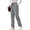 08#Gray, variant on Corduroy Pants Women Casual Elastic High Waist Petite Straight Leg Loose Comfy Trousers with Pockets Fall Winter 2026 Coffee L