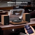 thumbnail image 3 of ANGELS HORN Lecteur de Disques Bluetooth avec Haut-Parleurs et Préampli Phono, 3 of 9