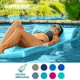 thumbnail image 4 of TRC Recreation Ultra Sunsation 2.5" Thick Pool Float Mat, Tropical Teal, 4 of 8