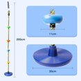 thumbnail image 2 of Kids Climbing Rope Swing - Blue - Disc Platform & Seat - Sturdy & Safe, 2 of 4