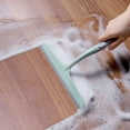 thumbnail image 3 of Multi-purpose Silicone Scraping Washing Wiper Household Window Bathroom Kitchen Glass Cleaning Tool Floor Surface Small Wiper Rice White, 3 of 6