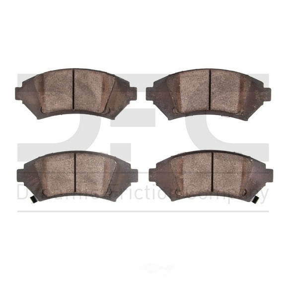 Dynamic 1551-1076-00 DFC 5000 Advanced Brake Pads - Semi Metallic