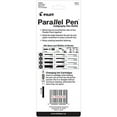 thumbnail image 2 of PILOT Parallel Mixable Color Ink Refills for Calligraphy Pens, Black Ink, 12-Pack (77313), 2 of 2