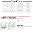 thumbnail image 3 of Busydd Solid Color Sports Bra High Impact Womens Bras No Underwire Front Closure Zipper Yoga Athletic Sports Bras Underwear Beauty Back Full Coverage Everyday Bras Push Up Bra, 3 of 3