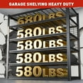 thumbnail image 3 of 84" H Garage Shelving 6-Tier Storage Shelves Heavy Duty Loads 3500LBS Adjustable Metal Shelving, 3 of 13