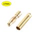 thumbnail image 1 of Conectores de cable de enchufe de altavoz Banana macho y hembra de 4mm, tono dorado, 5 pares, 1 of 5
