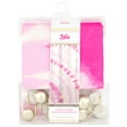 thumbnail image 2 of Justice Pink Tie Dye Shower Curtain and Hooks Set, Microfiber, 2 of 7
