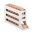 thumbnail image 2 of Meitianfacai Refrigerator Side Door Eggs Storage Box Refrigerator Drawer Side Door Sliding Special Eggs Proof-Collision Kitchen Refrigerator Eggs Storage Fresh, 2 of 7