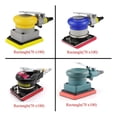 thumbnail image 2 of Mini Air Sander, Rectangle Size Is 70 * 100mm Pneumatic Air Polishing Machine Tool Grinder Efficient Strong Viscous Sand Paper Machine ,Easy to Use, 2 of 5