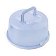 thumbnail image 1 of Billuyoard Plastic Cake Box Round Cake Storage Lid Lockable Carrier Container Almacenamiento y organización del hogar Azul, 1 of 1