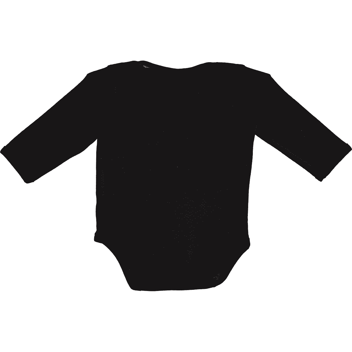 Inktastic New Bean Cute Sleeping Bean in Leaves and Vines Boys or Girls Long Sleeve Baby Bodysuit