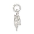 thumbnail image 2 of Sterling Silver Dolphins Charm Pendant, 2 of 4
