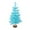 B, variant on Mini Christmas Tree 17.8in Tabletop Christmas Tree with Accessories Christmas Party Decoration Artificial Christmas Tree