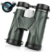 LAKWAR 10x42 Binoculars for Adults, Compact HD Professional Binoculars for Bird Watching, Travel, Stargazing, Camping, Concerts, Sightseeing
