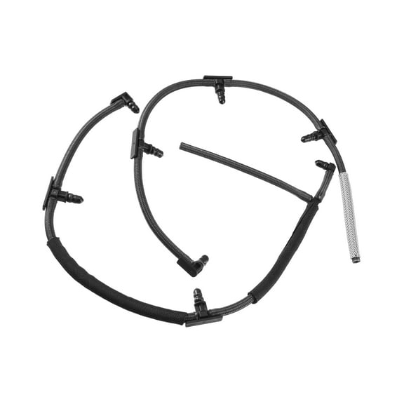 Unique Bargains 1 Set Left Right Fuel Injector Return Line Fit for Cadillac Escalade 2004-2005 for GMC Sierra 2004-2010