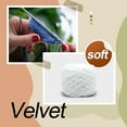 thumbnail image 5 of 100G/Ball Smooth Cotton Yarn Crochet Colorful Coral Fleece Wool Yarn Thread For Hand Knitting Baby Sweater Hat Scarf Supplies No.01, 5 of 8
