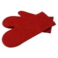 thumbnail image 2 of Le Chef  Ultra-flex Silicone Padded Kitchen Oven Mitts (Set of 2) Blue Diamond, 2 of 5