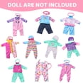 thumbnail image 2 of Baby Doll Clothes for 14-18 Inch Dolls 10-Piece Set Halloween Doll Costumes Christmas Gift for kid, 2 of 8