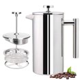 thumbnail image 2 of axGear Stainless Steel French Press Coffee Maker 800ml Easy Clean Tea Pot with Filter, 2 of 8