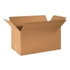 24x12x12" LONG CORRUGATED BOXES, KRAFT, SHIPPING PACKING BOXES, 20/pk